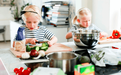 Engagera barnen i matlagningen är nyckeln till framgång
